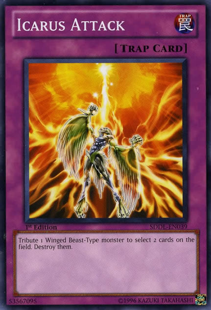 Icarus Attack [SDDL-EN039] Common | Jomio and Rueliete's Cards and Comics