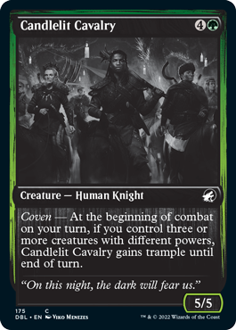 Candlelit Cavalry [Innistrad: Double Feature] | Jomio and Rueliete's Cards and Comics