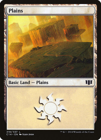 Plains (318) [Commander 2014] | Jomio and Rueliete's Cards and Comics
