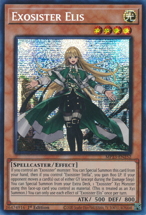 Exosister Elis [MP23-EN252] Prismatic Secret Rare | Jomio and Rueliete's Cards and Comics