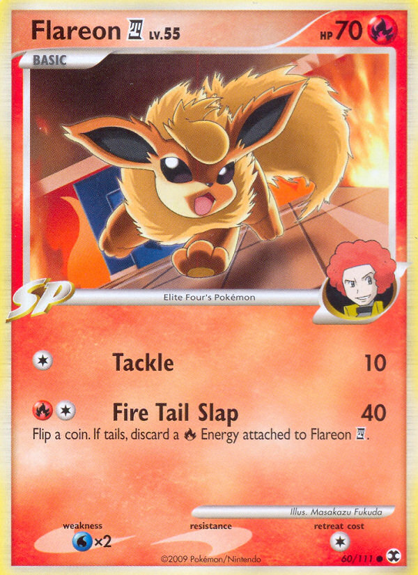 Flareon (60/111) [Platinum: Rising Rivals] | Jomio and Rueliete's Cards and Comics