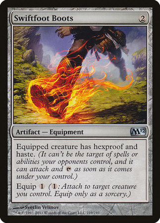 Swiftfoot Boots [Magic 2012] | Jomio and Rueliete's Cards and Comics