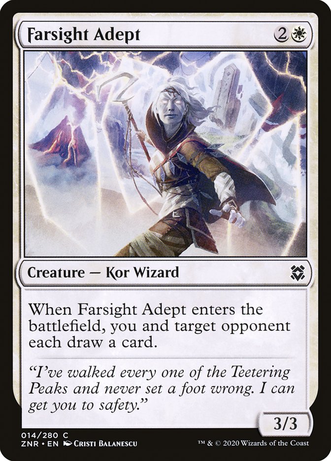 Farsight Adept [Zendikar Rising] | Jomio and Rueliete's Cards and Comics