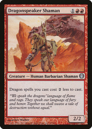 Dragonspeaker Shaman [Duel Decks: Knights vs. Dragons] | Jomio and Rueliete's Cards and Comics