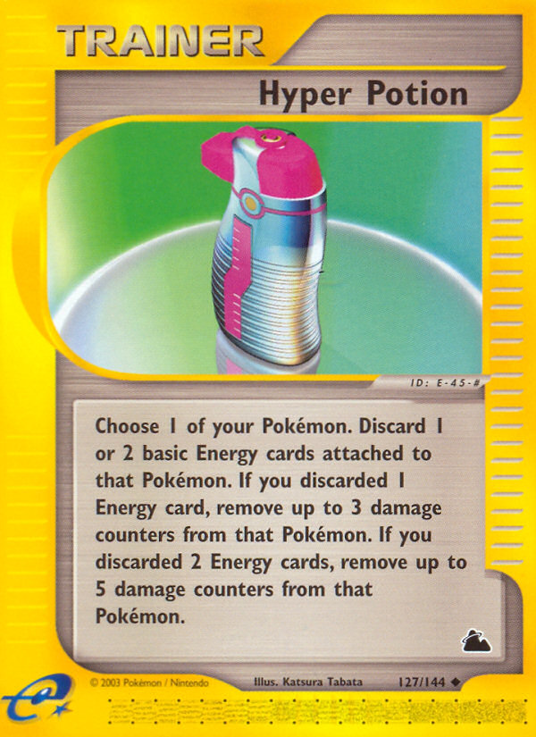 Hyper Potion (127/144) [Skyridge] | Jomio and Rueliete's Cards and Comics