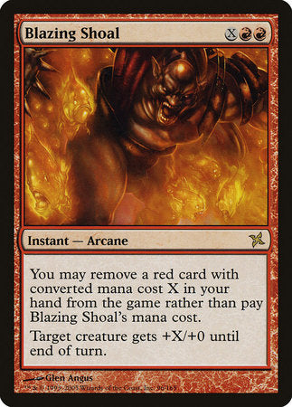Blazing Shoal [Betrayers of Kamigawa] | Jomio and Rueliete's Cards and Comics