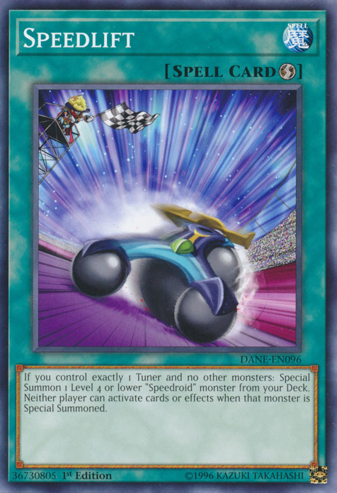 Speedlift [DANE-EN096] Common | Jomio and Rueliete's Cards and Comics
