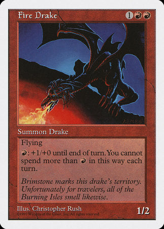 Fire Drake [Fifth Edition] | Jomio and Rueliete's Cards and Comics