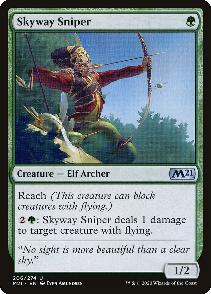 Skyway Sniper [Core Set 2021] | Jomio and Rueliete's Cards and Comics