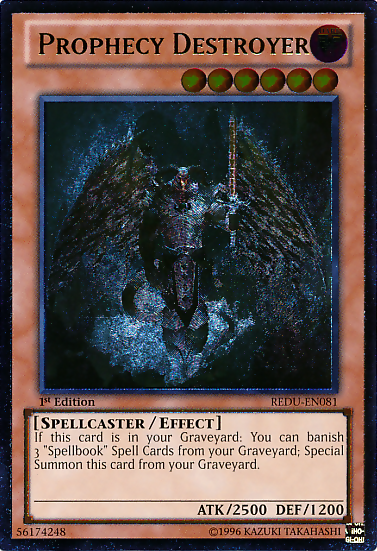 Prophecy Destroyer (UTR) [REDU-EN081] Ultimate Rare | Jomio and Rueliete's Cards and Comics