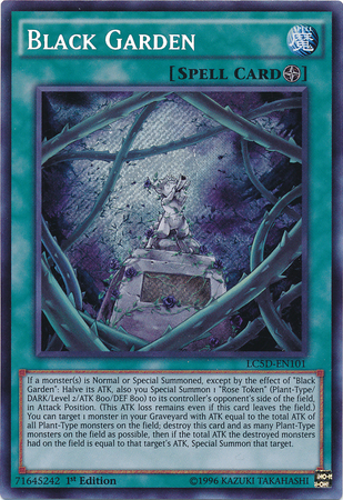 Black Garden [LC5D-EN101] Secret Rare | Jomio and Rueliete's Cards and Comics