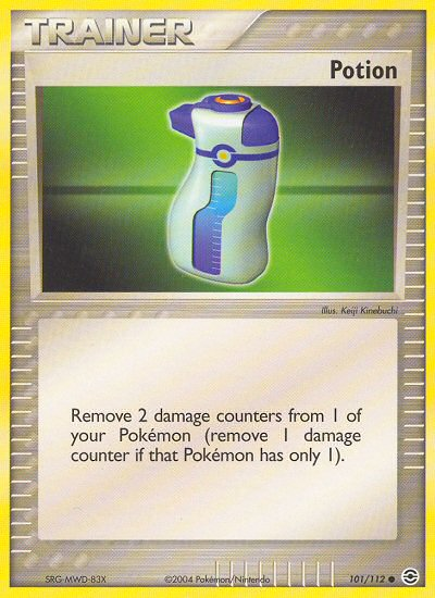 Potion (101/112) [EX: FireRed & LeafGreen] | Jomio and Rueliete's Cards and Comics