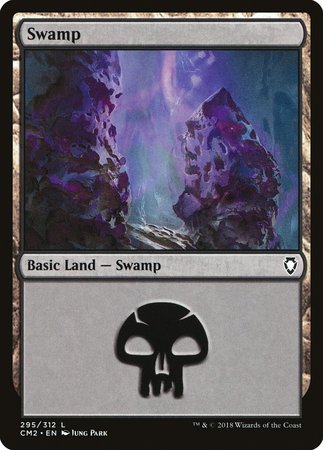 Swamp (295) [Commander Anthology Volume II] | Jomio and Rueliete's Cards and Comics