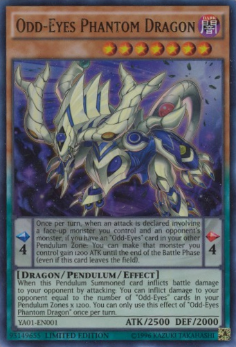 Odd-Eyes Phantom Dragon [YA01-EN001] Ultra Rare | Jomio and Rueliete's Cards and Comics
