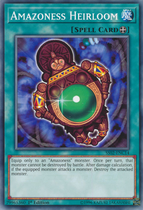 Amazoness Heirloom [SS02-ENC14] Common | Jomio and Rueliete's Cards and Comics