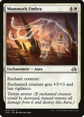Mammoth Umbra [Planechase Anthology] | Jomio and Rueliete's Cards and Comics