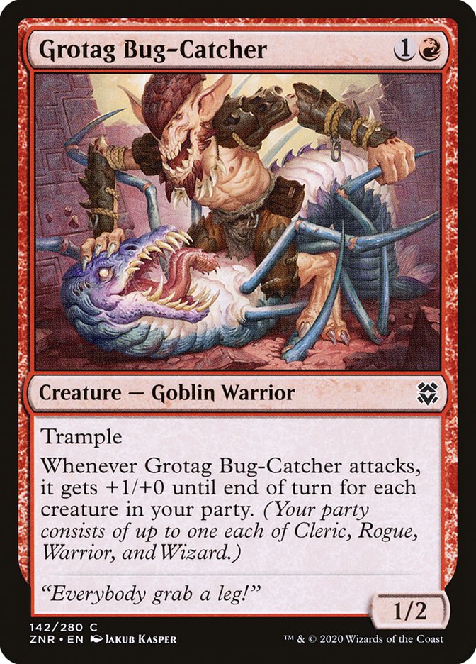 Grotag Bug-Catcher [Zendikar Rising] | Jomio and Rueliete's Cards and Comics