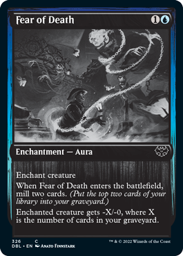 Fear of Death [Innistrad: Double Feature] | Jomio and Rueliete's Cards and Comics