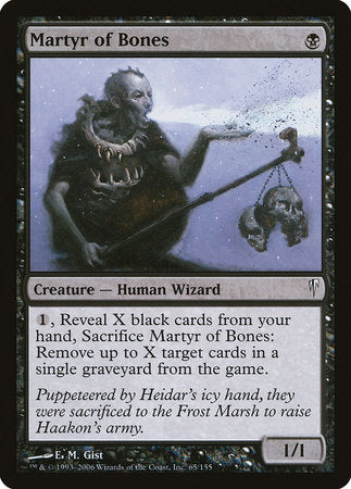 Martyr of Bones [Coldsnap] | Jomio and Rueliete's Cards and Comics