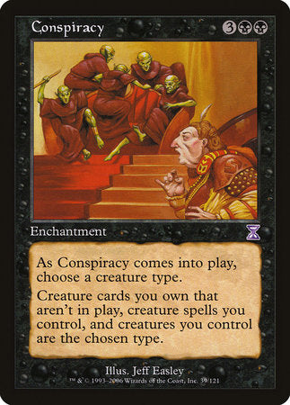 Conspiracy [Time Spiral Timeshifted] | Jomio and Rueliete's Cards and Comics