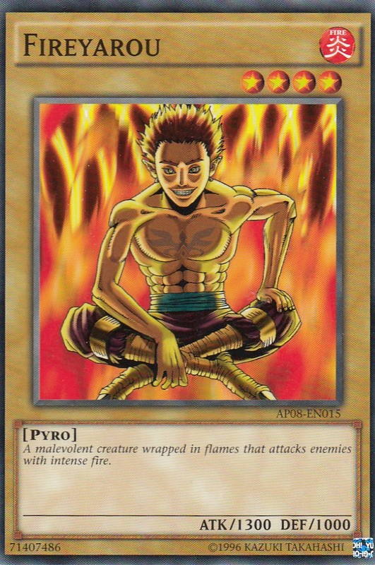 Fireyarou [AP08-EN015] Common | Jomio and Rueliete's Cards and Comics