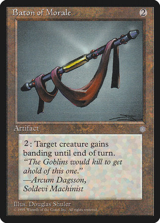 Baton of Morale [Ice Age] | Jomio and Rueliete's Cards and Comics
