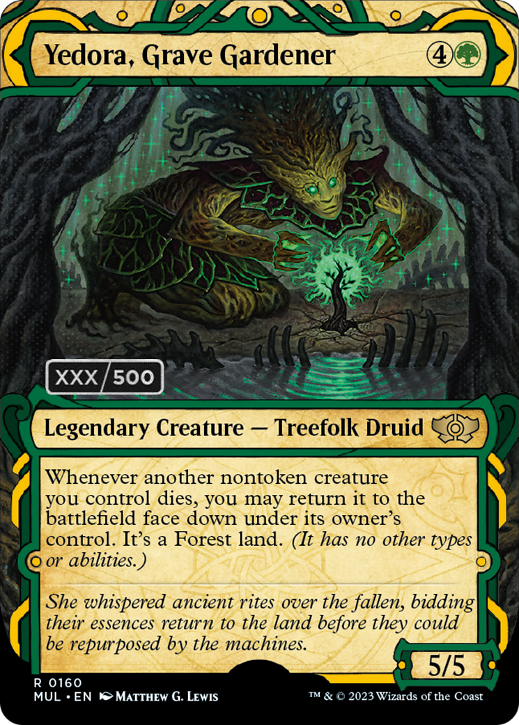 Yedora, Grave Gardener (Serialized) [Multiverse Legends] | Jomio and Rueliete's Cards and Comics