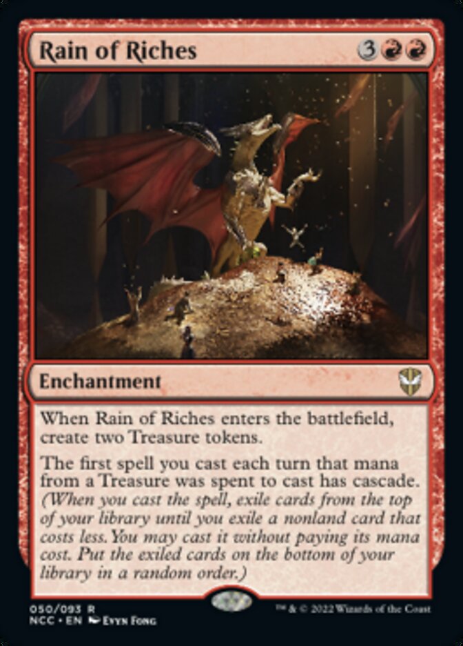 Rain of Riches [Streets of New Capenna Commander] | Jomio and Rueliete's Cards and Comics