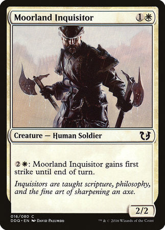 Moorland Inquisitor [Duel Decks: Blessed vs. Cursed] | Jomio and Rueliete's Cards and Comics
