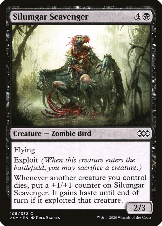 Silumgar Scavenger [Double Masters] | Jomio and Rueliete's Cards and Comics