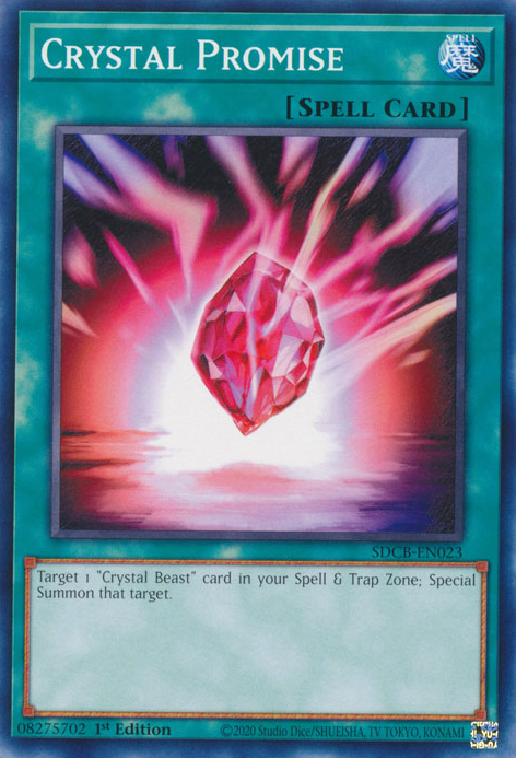 Crystal Promise [SDCB-EN023] Common | Jomio and Rueliete's Cards and Comics