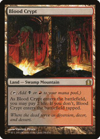 Blood Crypt [Return to Ravnica] | Jomio and Rueliete's Cards and Comics