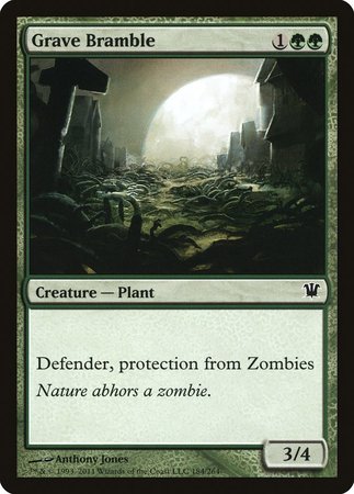 Grave Bramble [Innistrad] | Jomio and Rueliete's Cards and Comics