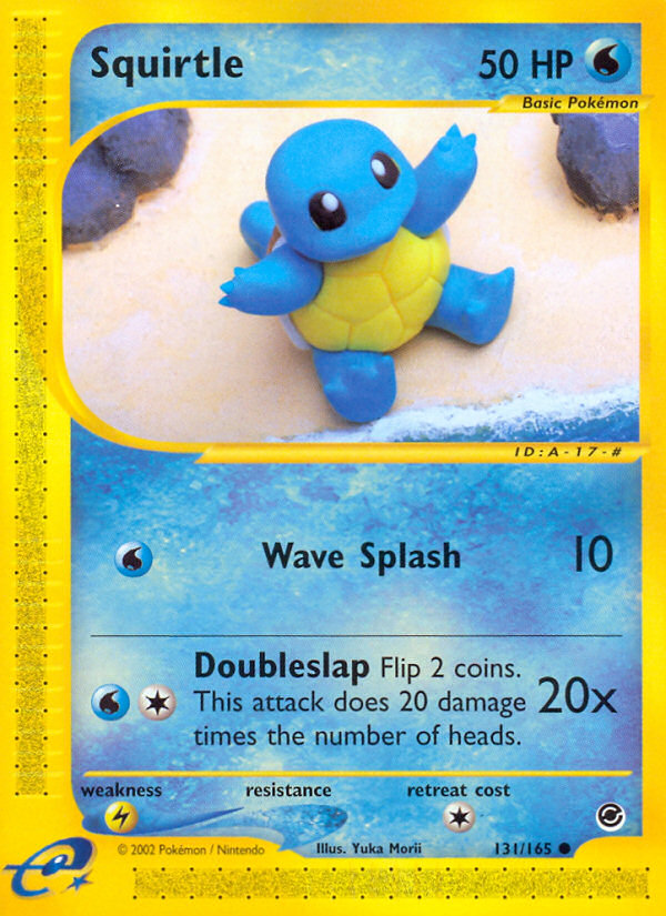 Squirtle (131/165) [Expedition: Base Set] | Jomio and Rueliete's Cards and Comics