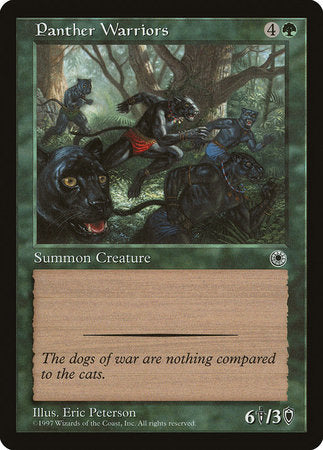 Panther Warriors [Portal] | Jomio and Rueliete's Cards and Comics