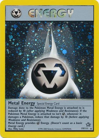 Metal Energy (19/111) [Neo Genesis Unlimited] | Jomio and Rueliete's Cards and Comics