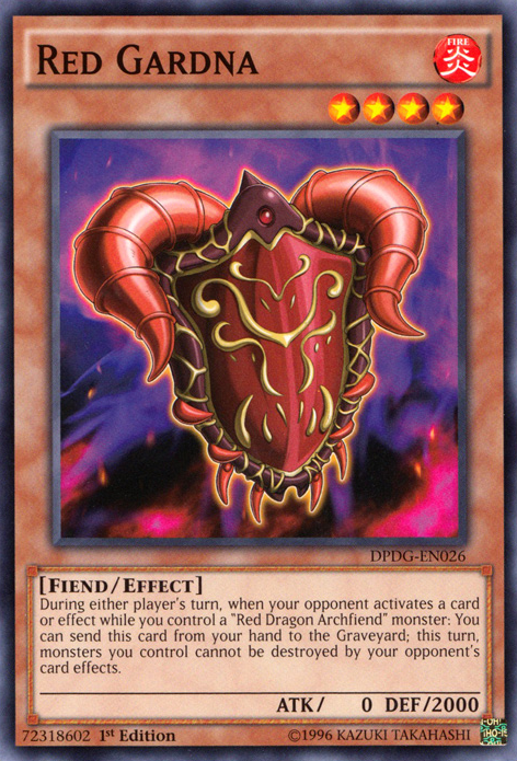 Red Gardna [DPDG-EN026] Common | Jomio and Rueliete's Cards and Comics