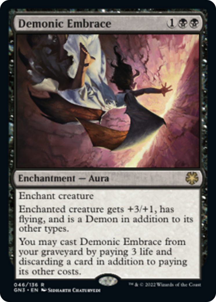 Demonic Embrace [Game Night: Free-for-All] | Jomio and Rueliete's Cards and Comics