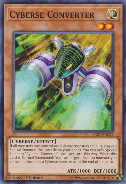 Cyberse Converter [SAST-EN092] Common | Jomio and Rueliete's Cards and Comics