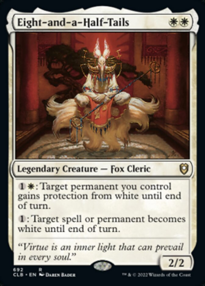 Eight-and-a-Half-Tails [Commander Legends: Battle for Baldur's Gate] | Jomio and Rueliete's Cards and Comics