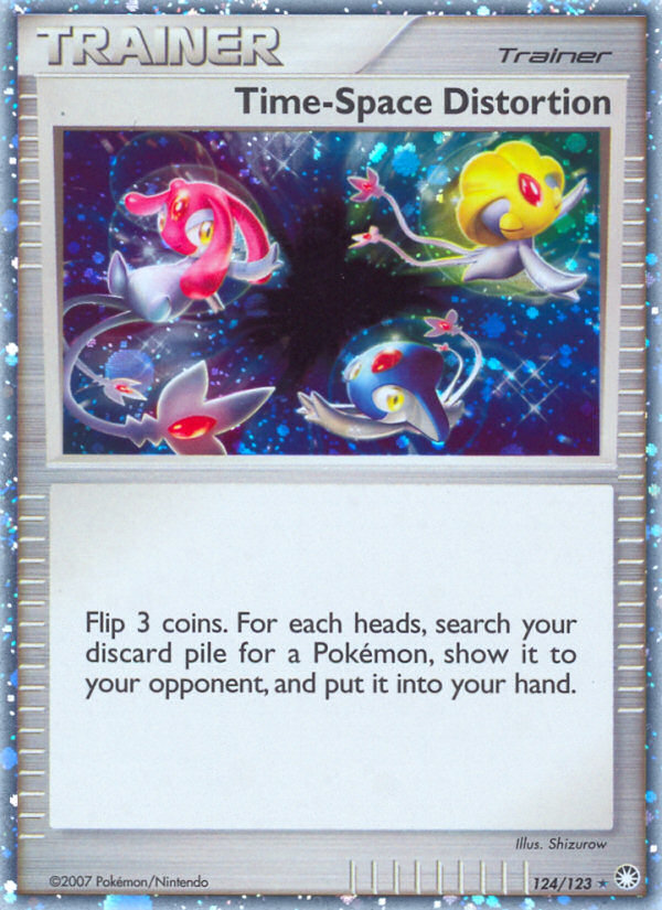 Time-Space Distortion (124/123) [Diamond & Pearl: Mysterious Treasures] | Jomio and Rueliete's Cards and Comics