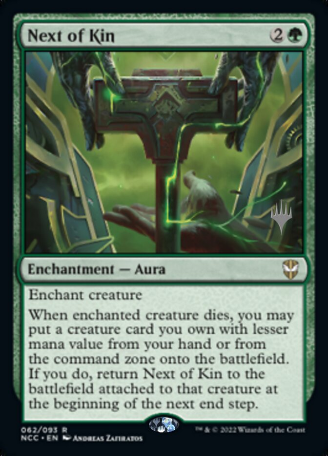 Next of Kin (Promo Pack) [Streets of New Capenna Commander Promos] | Jomio and Rueliete's Cards and Comics