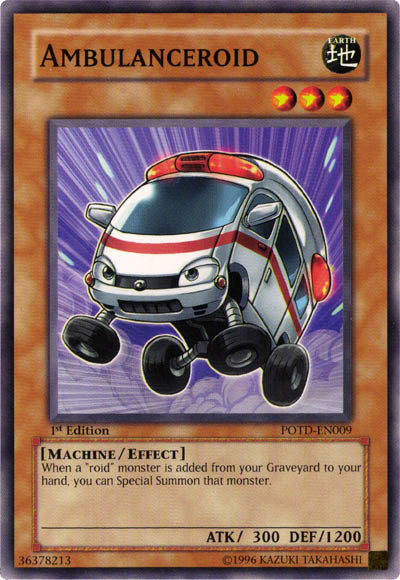 Ambulanceroid [POTD-EN009] Common | Jomio and Rueliete's Cards and Comics