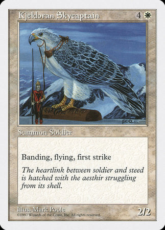 Kjeldoran Skycaptain [Fifth Edition] | Jomio and Rueliete's Cards and Comics