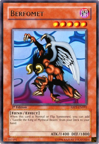 Berfomet [ABPF-EN091] Rare | Jomio and Rueliete's Cards and Comics