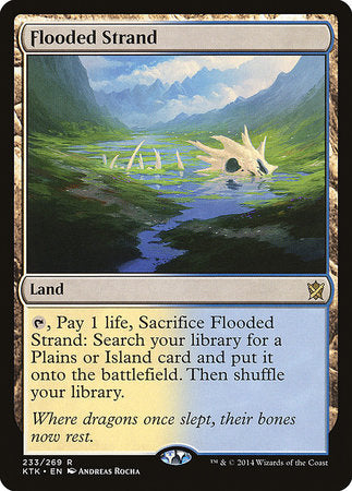 Flooded Strand [Khans of Tarkir] | Jomio and Rueliete's Cards and Comics