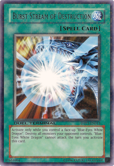 Burst Stream of Destruction [DTP1-EN013] Common | Jomio and Rueliete's Cards and Comics