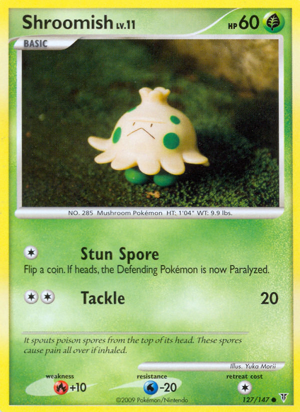 Shroomish (127/147) [Platinum: Supreme Victors] | Jomio and Rueliete's Cards and Comics