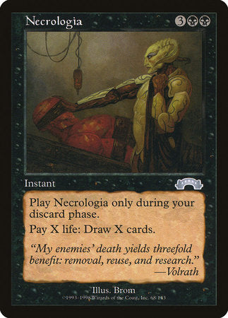 Necrologia [Exodus] | Jomio and Rueliete's Cards and Comics