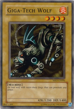 Giga-Tech Wolf [MRD-EN096] Common | Jomio and Rueliete's Cards and Comics